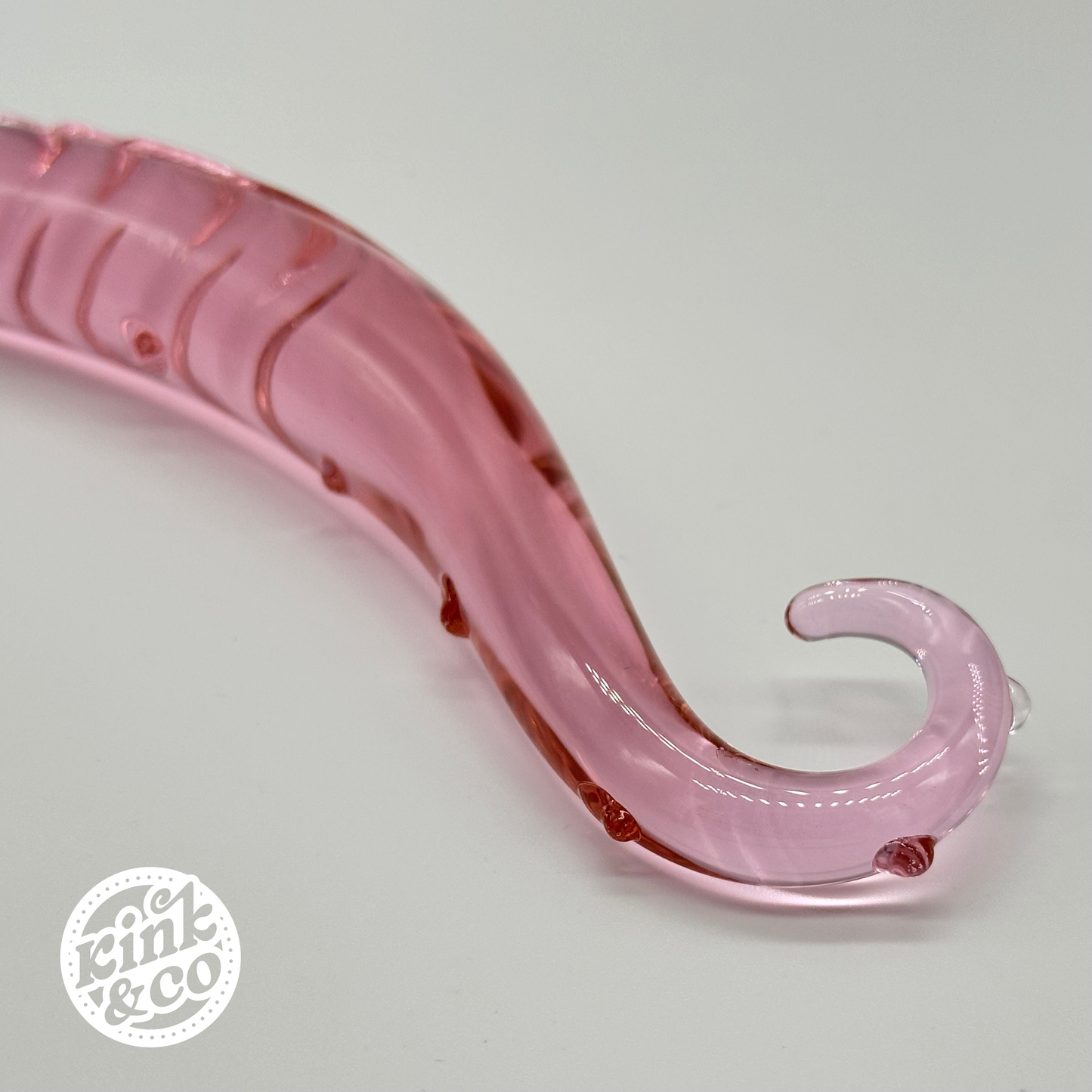 Pink Tentacle Glass Dildo