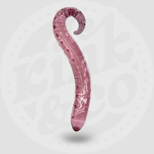 Pink Tentacle Glass Dildo