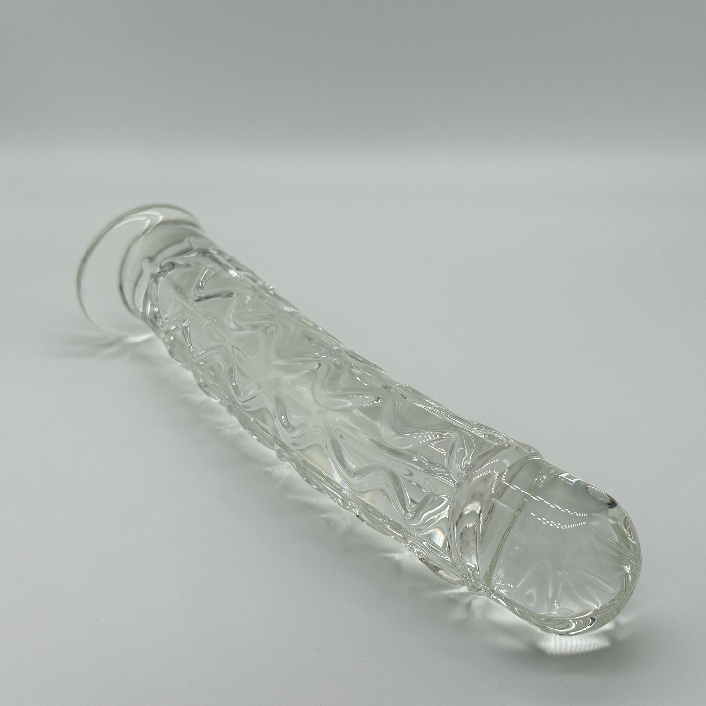 Glass Dildo With Wave Ridges