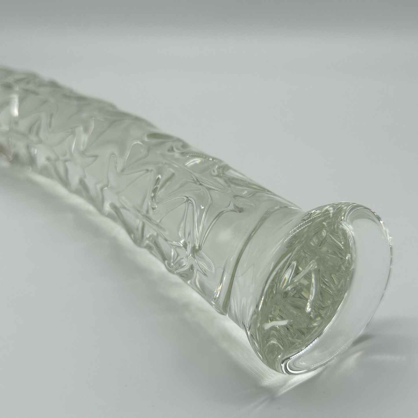 Glass Dildo With Wave Ridges