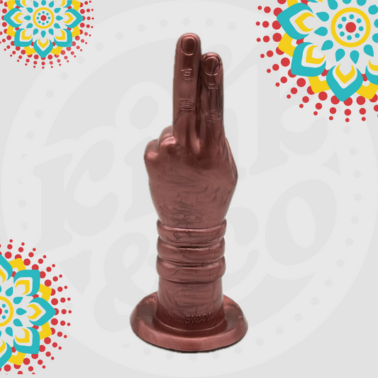 Fist &amp; Fingers Silikondildo mit Saugnapfbasis