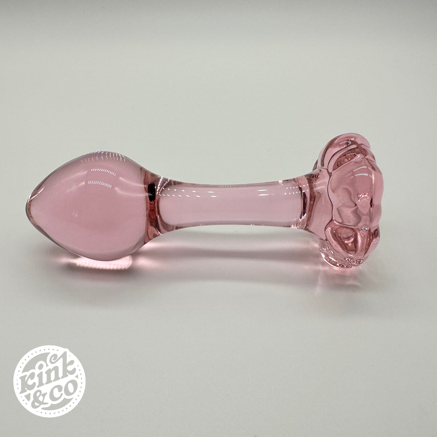 Rose Pink Butt Plug With Daisy Top